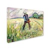 Trademark Fine Art Edvard Munch 'The Haymaker' Canvas Art, 24x32 AA00702-C2432GG